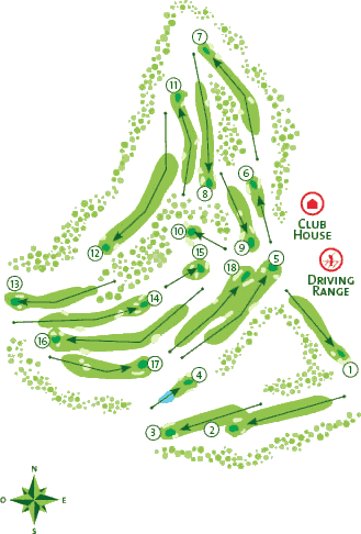 Old Course layout